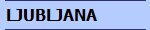 LJUBLJANA
